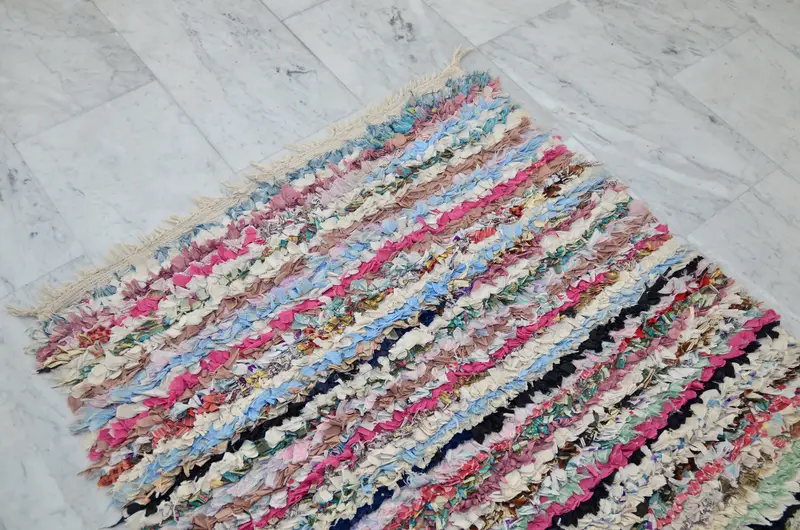 Boucherouite Berber Rug (BR1) - photo 2