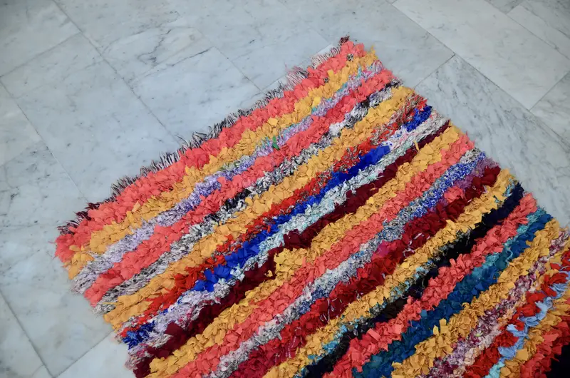 Boucherouite Berber Rug (BR10) - photo 1