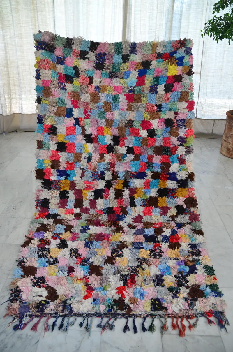 Boucherouite Berber Rug (BR11) - photo 2