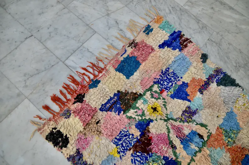 Boucherouite Berber Rug (BR12) - photo 2
