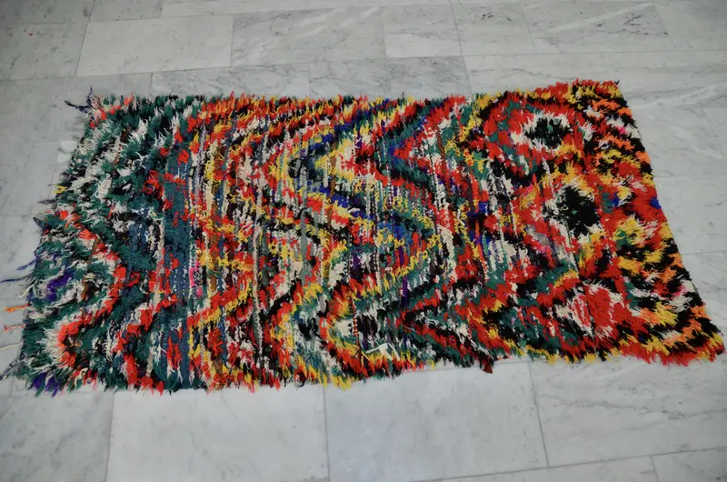 Boucherouite Berber Rug (BR6) - photo 2