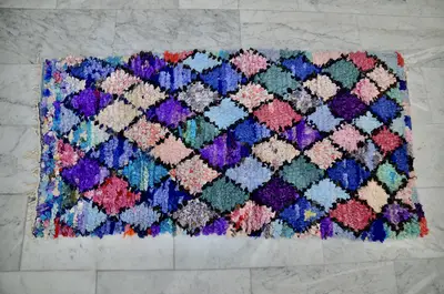 Boucherouite Berber Rug (BR7)