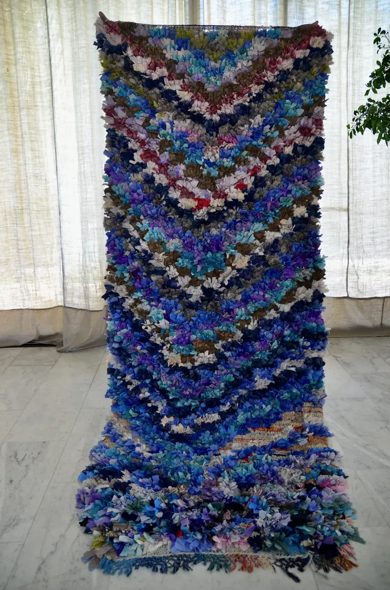 Boucherouite Berber Rug (BR8) - photo 3