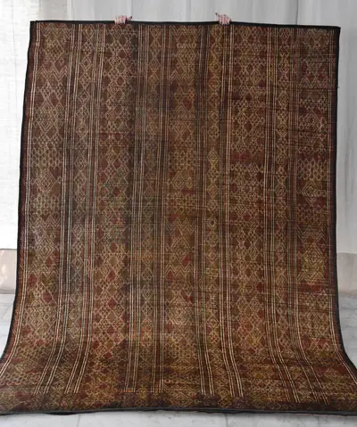 Asha — Vintage Tuareg Mat (C13)