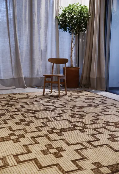 Umaya — Vintage Tuareg Mat (C2T8)