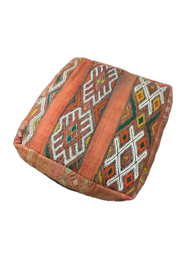 Kilim Berber Pouf (RP11) - photo 1