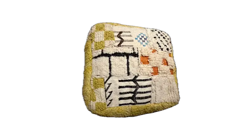 Mixed Berber Pouf (RP15) - photo 2