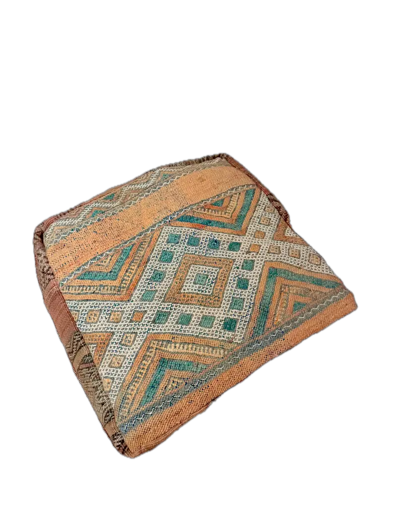 Kilim Berber Pouf (RP8) - photo 1