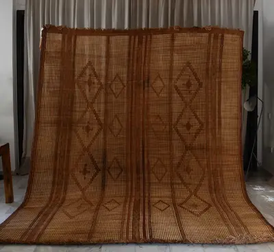 Thiya — Vintage Tuareg Mat (V102)
