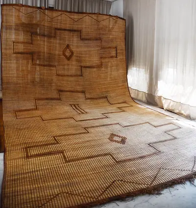 Amel — Vintage Tuareg Mat (V103)
