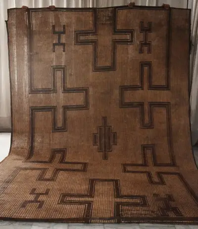 Tefat — Vintage Tuareg Mat (V20)