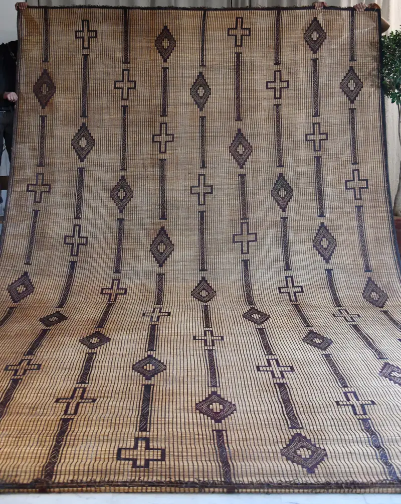 Taghma — Vintage Tuareg Mat (V5) - photo 5