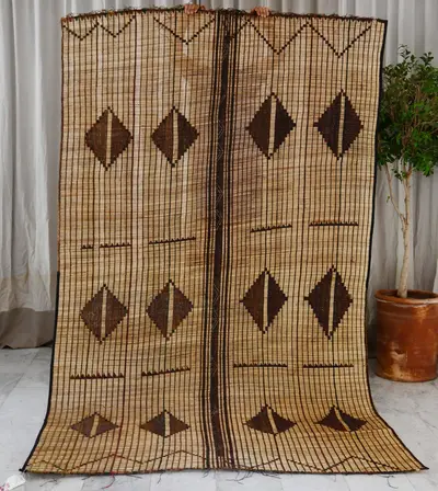 Tallit — Vintage Tuareg Mat (V77)