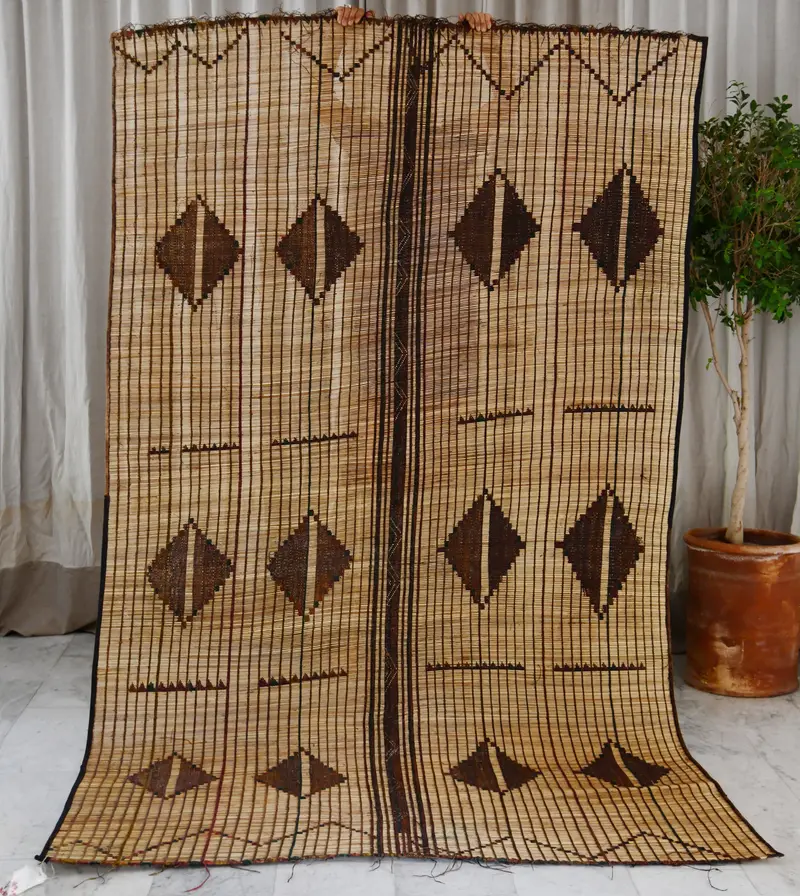 Tallit — Vintage Tuareg Mat (V77) - photo 1