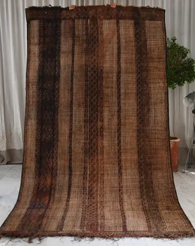 Azdaw — Vintage Tuareg Mat (V99)
